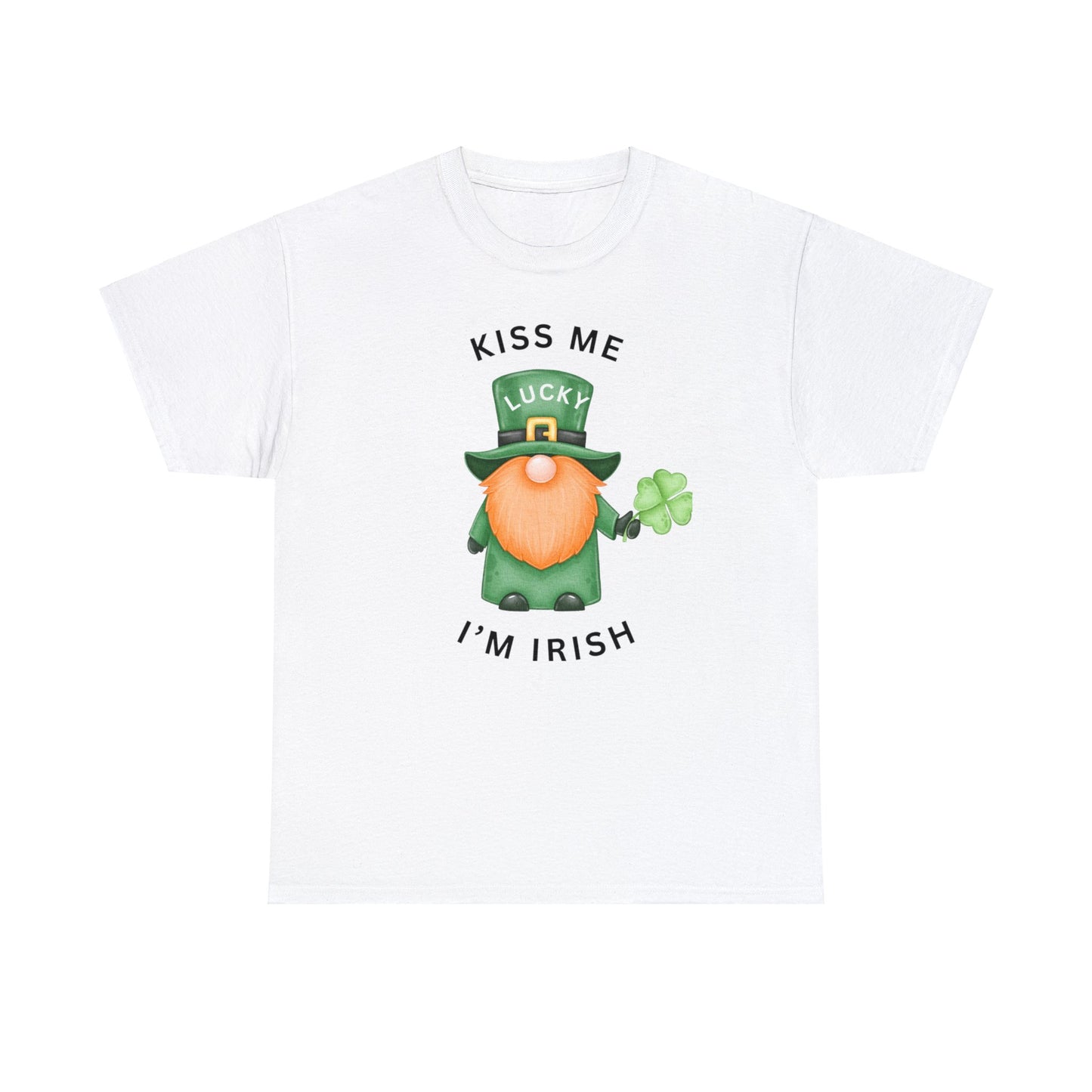 Kiss Me I'm Irish Gnome T-Shirt