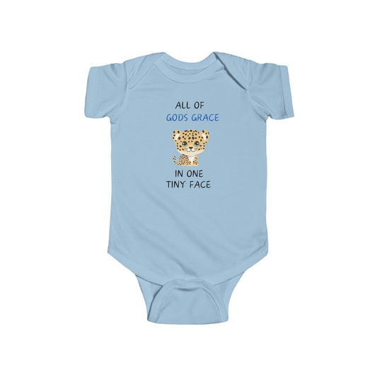 All of God's Grace Boy's Onesie