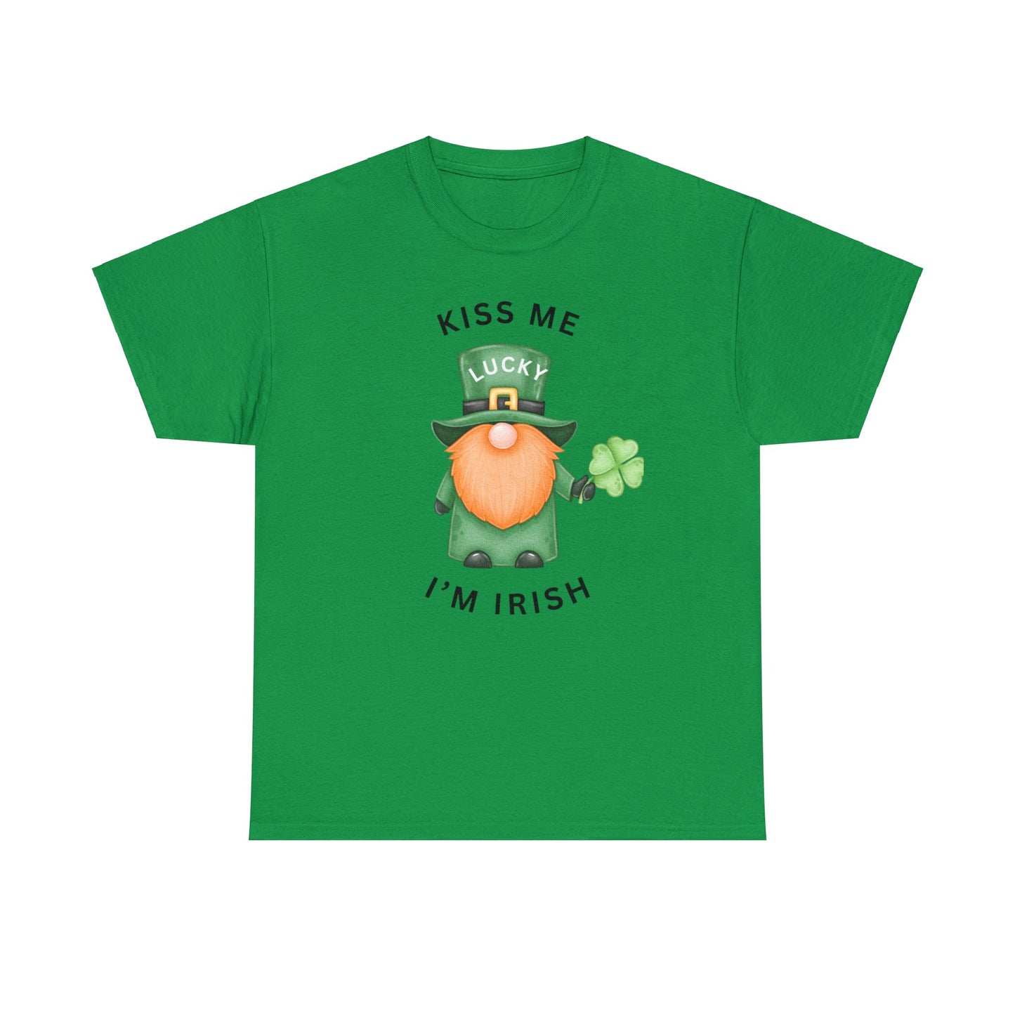 Kiss Me I'm Irish Gnome T-Shirt