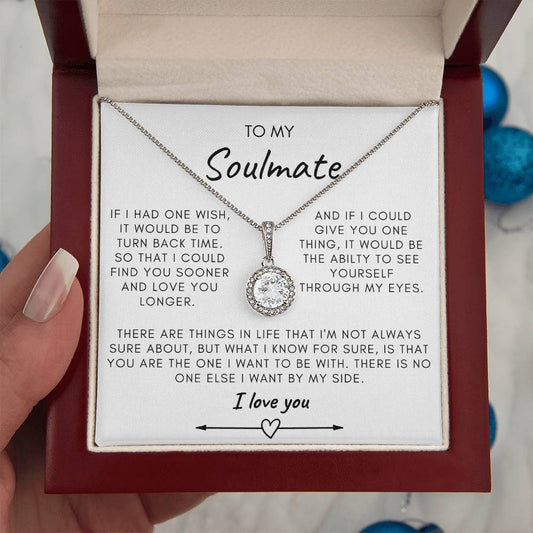 To My Soulmate Eternal Hope Necklace